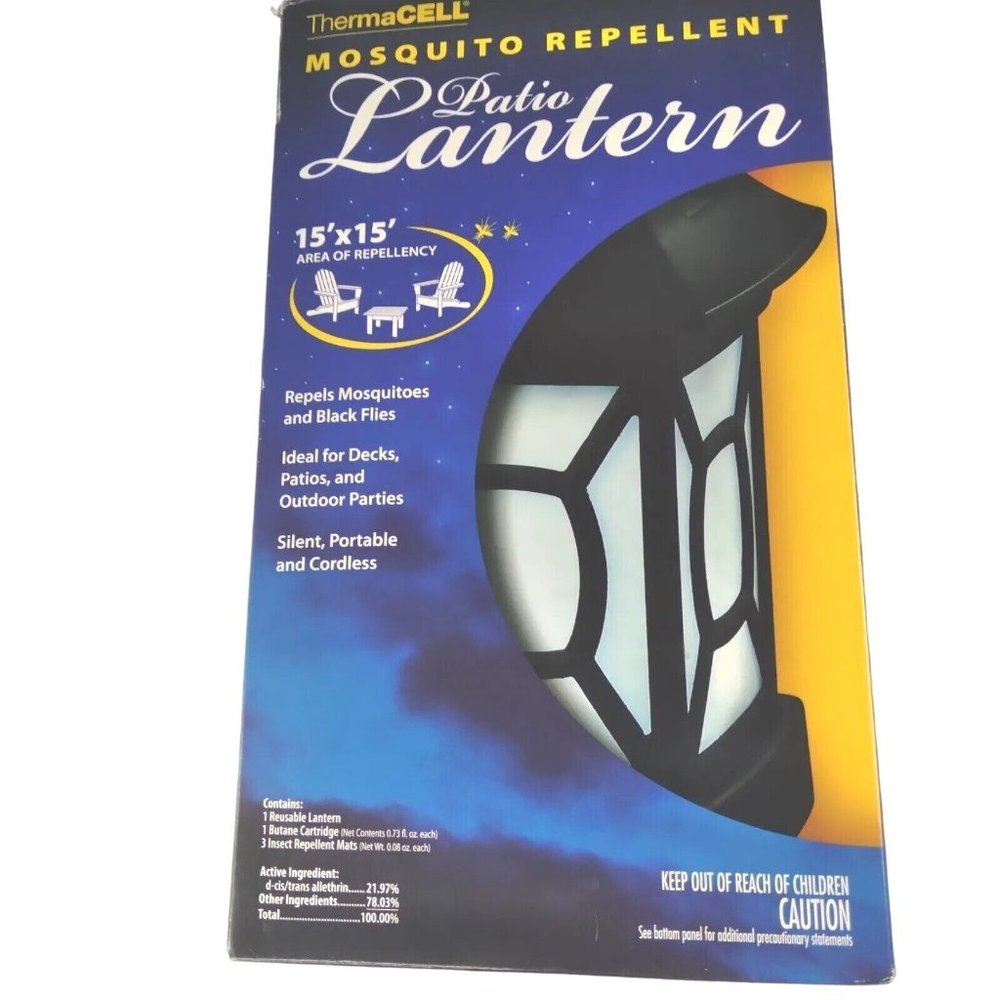 Thermacell MR9W Cambridge Outdoor Patio Mosquito Insect Repeller Shield …‎